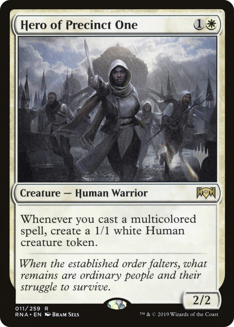 Hero of Precinct One (PPELD-011) - Ravnica Allegiance Promos Foil