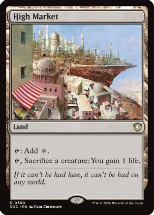 High Market (SOC-380) - Commander: Secrets of Strixhaven