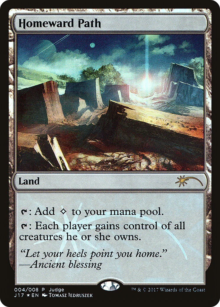 Homeward Path (JDG-004) - Judge Gift Cards 2017 Foil