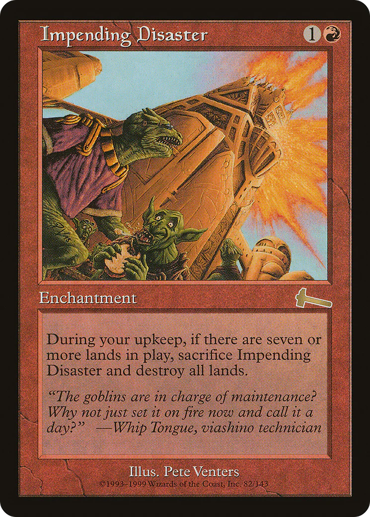 Impending Disaster (ULG-082) - Urza's Legacy Foil