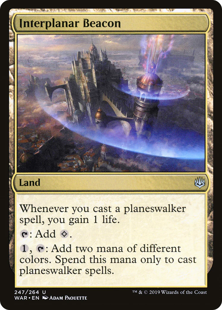 Interplanar Beacon (WAR-247) - War of the Spark