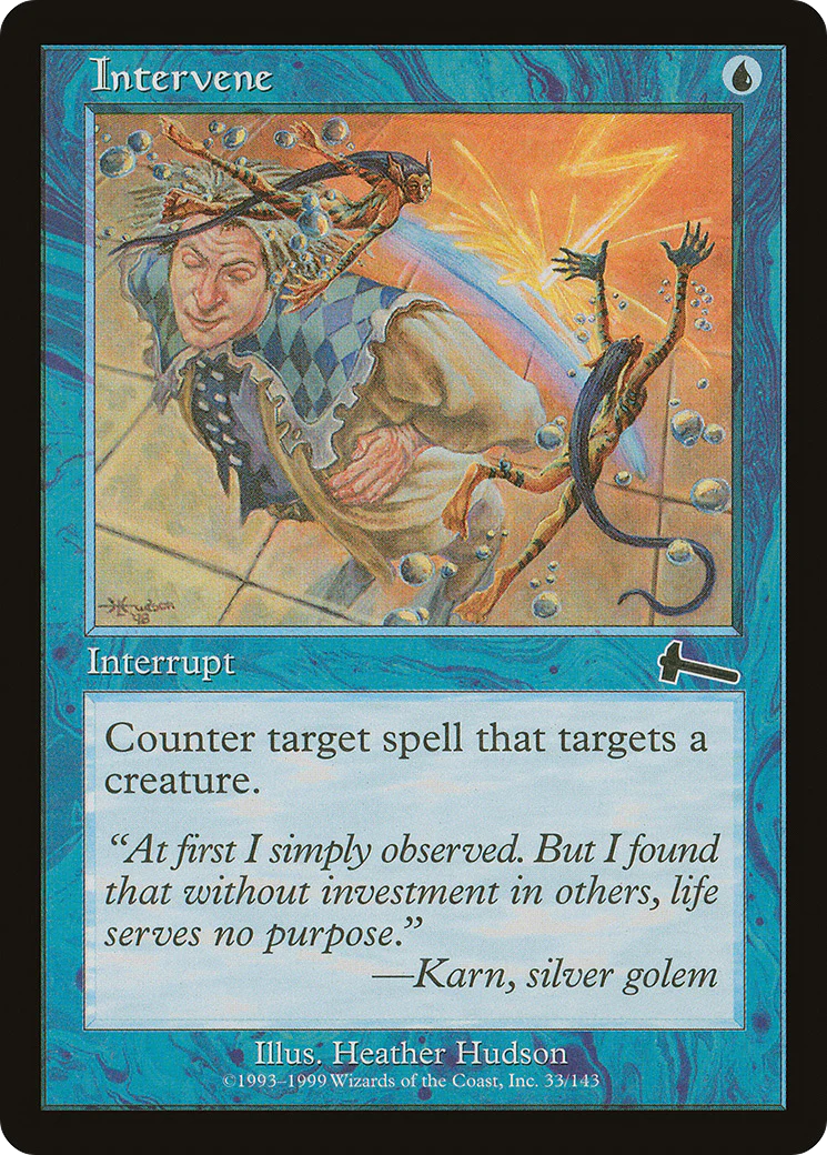 Intervene (ULG-033) - Urza's Legacy Foil