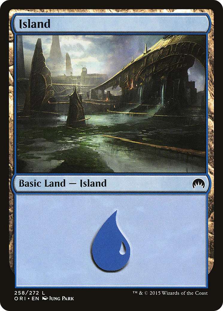 Island (258) (ORI-258) - Magic Origins