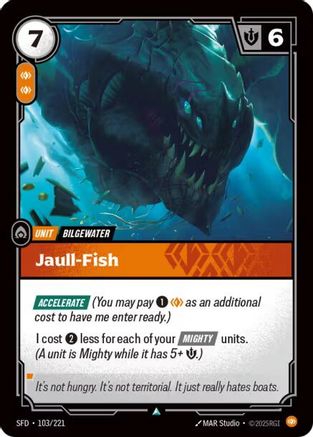 Jaull-Fish (103/221) [Spiritforged] Foil