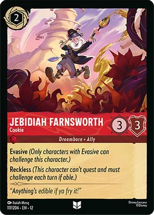 Jebidiah Farnsworth - Cookie (117/204) Wilds Unknown (Non-Foil)