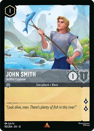 John Smith - Skillful Explorer (192/204) Wilds Unknown (Cold Foil)