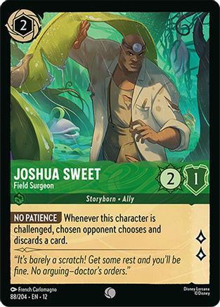 Joshua Sweet - Field Surgeon (88/204) Wilds Unknown (Cold Foil)