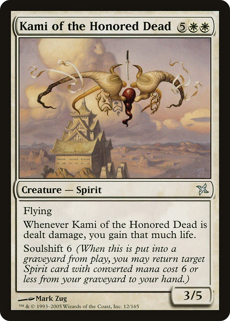 Kami of the Honored Dead (BOK-012) - Betrayers of Kamigawa