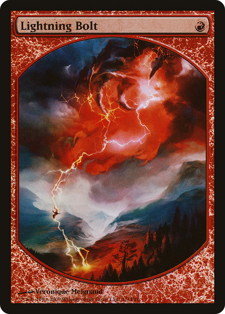 Lightning Bolt (MPRP-001) - Magic Player Rewards 2010 Foil