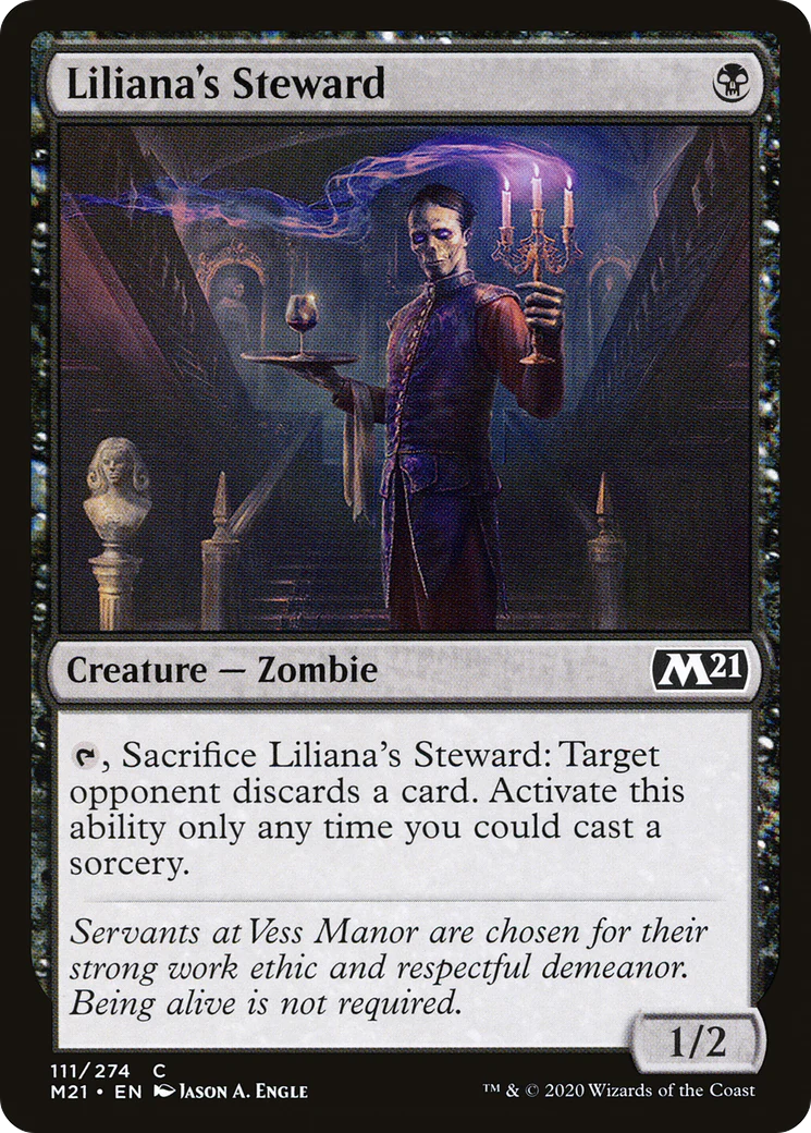 Liliana's Steward (M21-111) - Core Set 2021