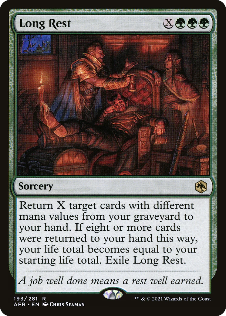 Long Rest (AFR-193) - Adventures in the Forgotten Realms Foil
