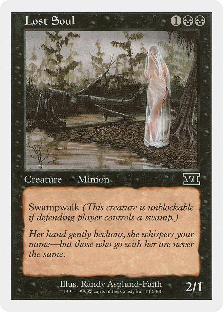 Lost Soul (6ED-142) - Classic Sixth Edition