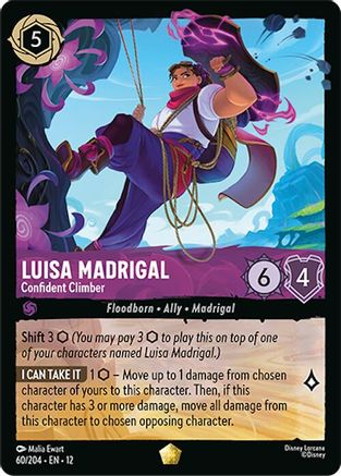 Luisa Madrigal - Confident Climber (60/204) Wilds Unknown (Non-Foil)