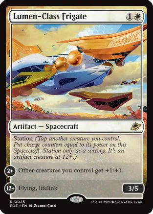 Lumen-Class Frigate (EOE-025) - Edge of Eternities Foil