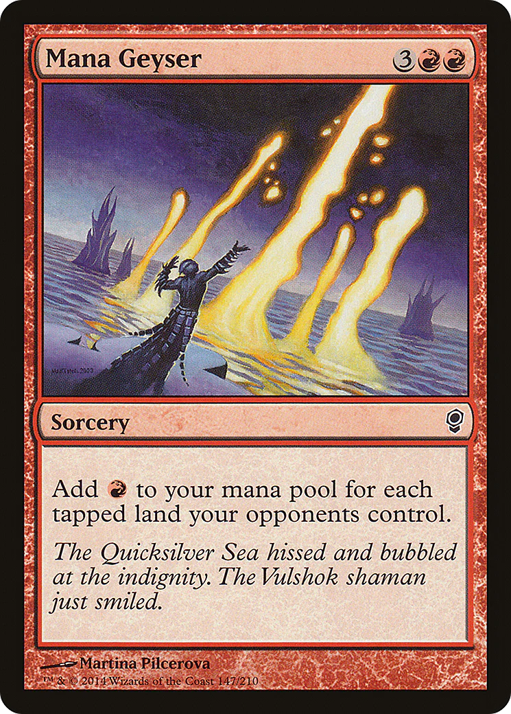 Mana Geyser (CNS-147) - Conspiracy