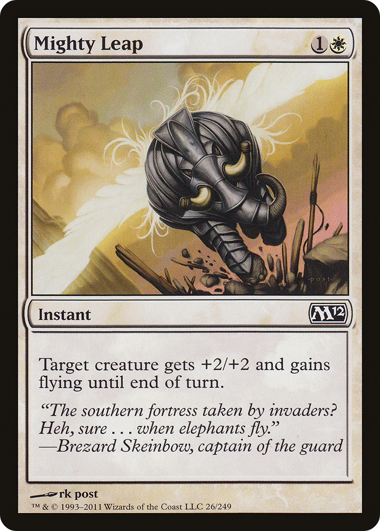 Mighty Leap (M12-026) - Magic 2012