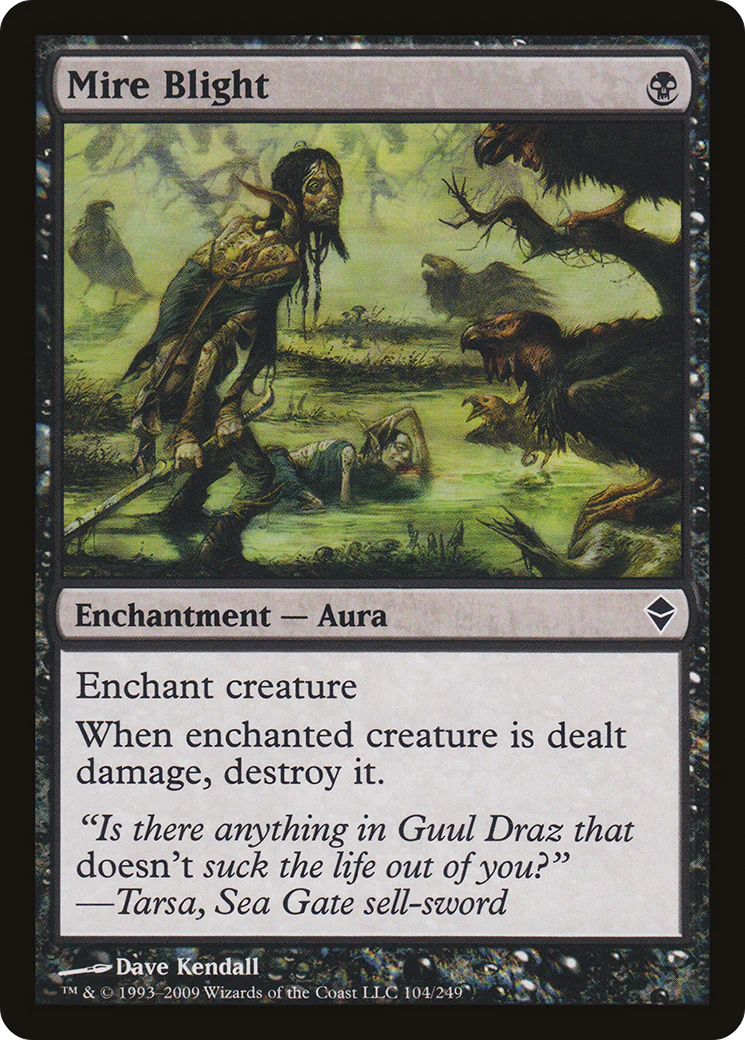 Mire Blight (ZEN-104) - Zendikar Foil