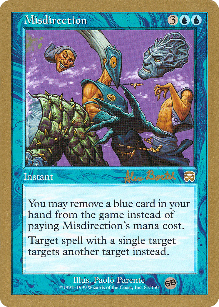 Misdirection - 2001 Alex Borteh (MMQ) (SB) (WCD-) - World Championship Decks 2001