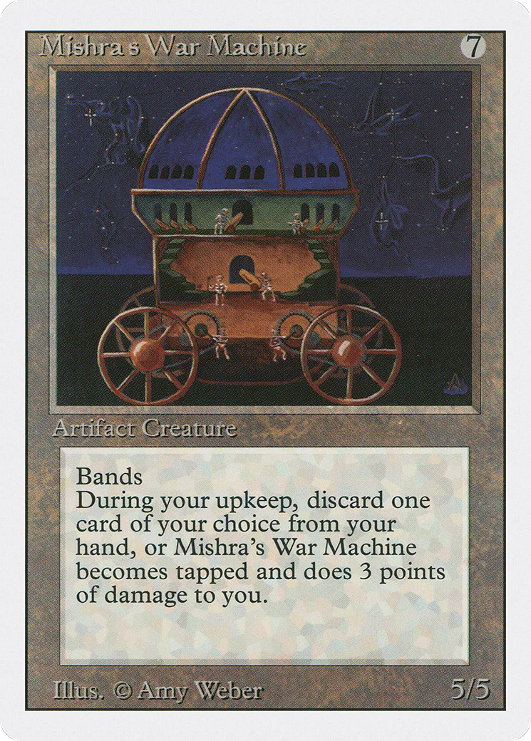 Mishra's War Machine (3ED-) - Revised Edition