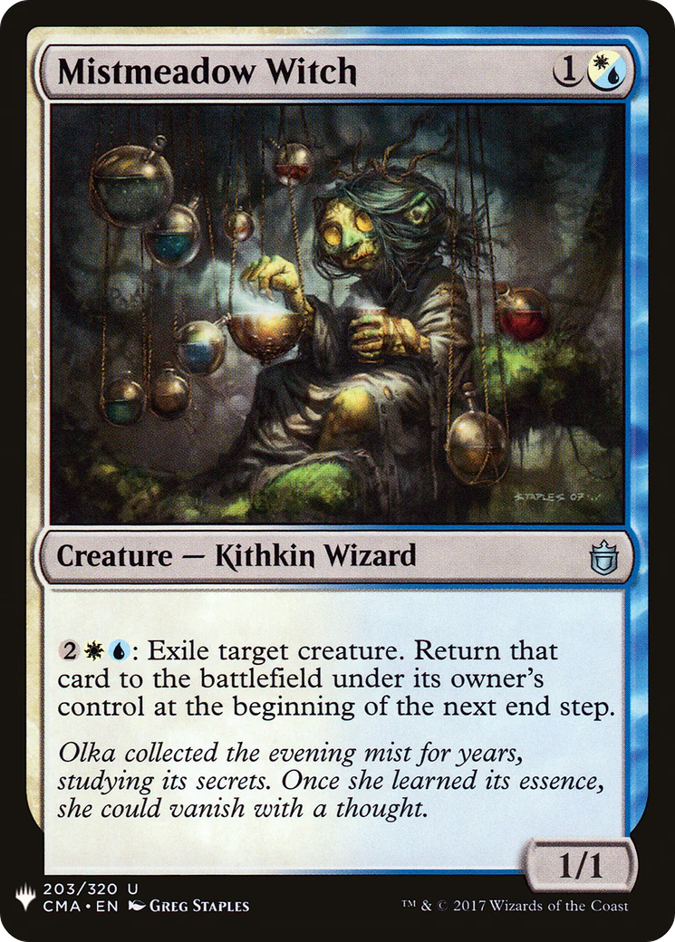 Mistmeadow Witch (LIST-CMA-203) - The List