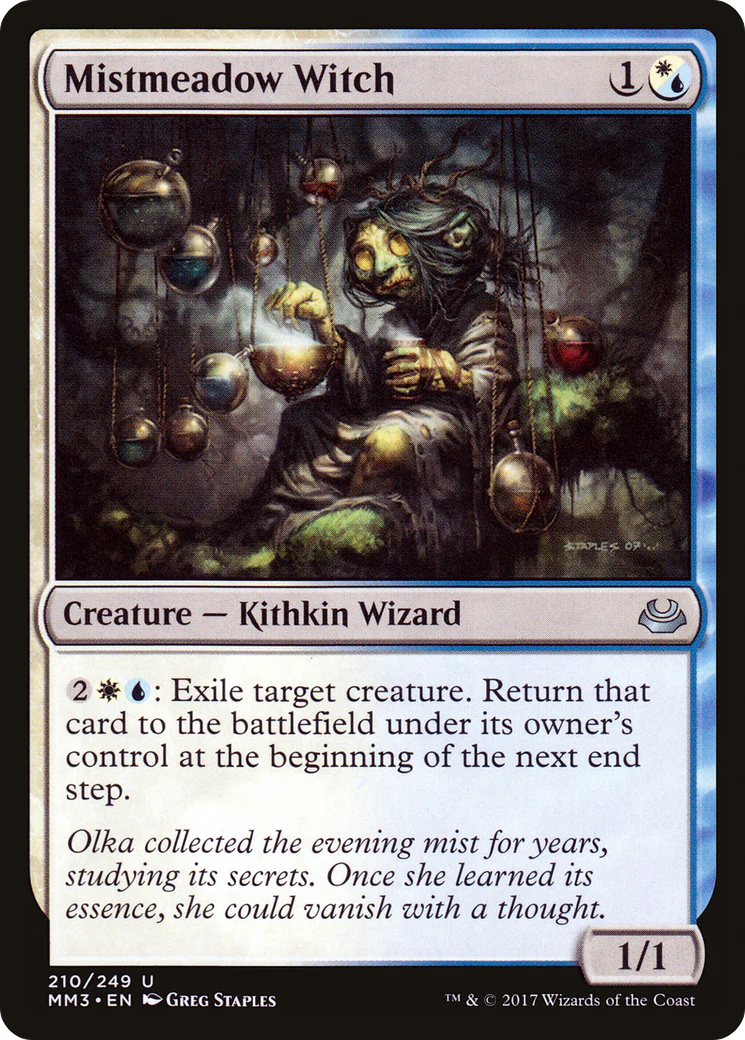 Mistmeadow Witch (MM3-210) - Modern Masters 2017