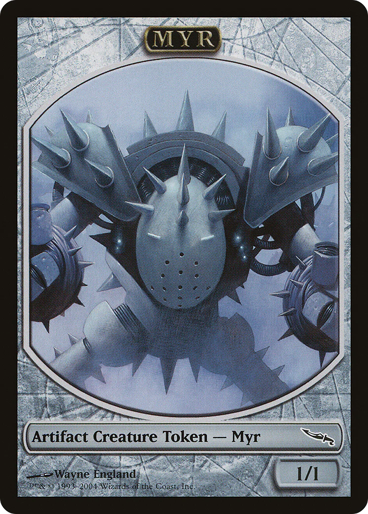 Myr Token (MRD) (MPRP-) - Magic Player Rewards 2004