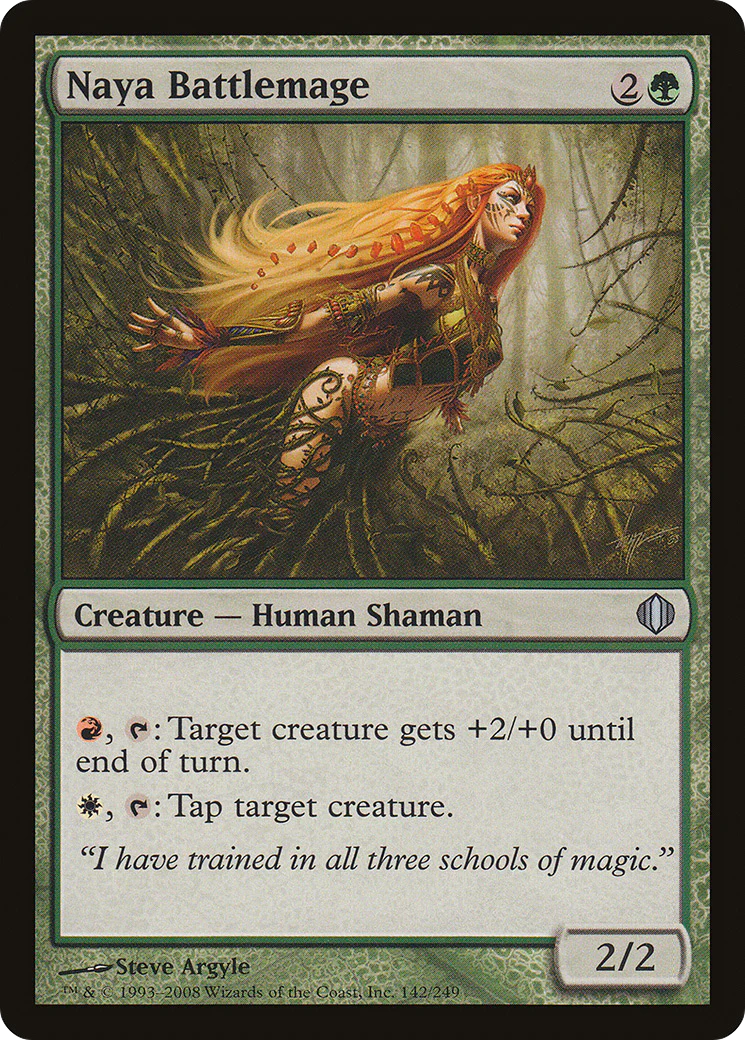 Naya Battlemage (ALA-142) - Shards of Alara