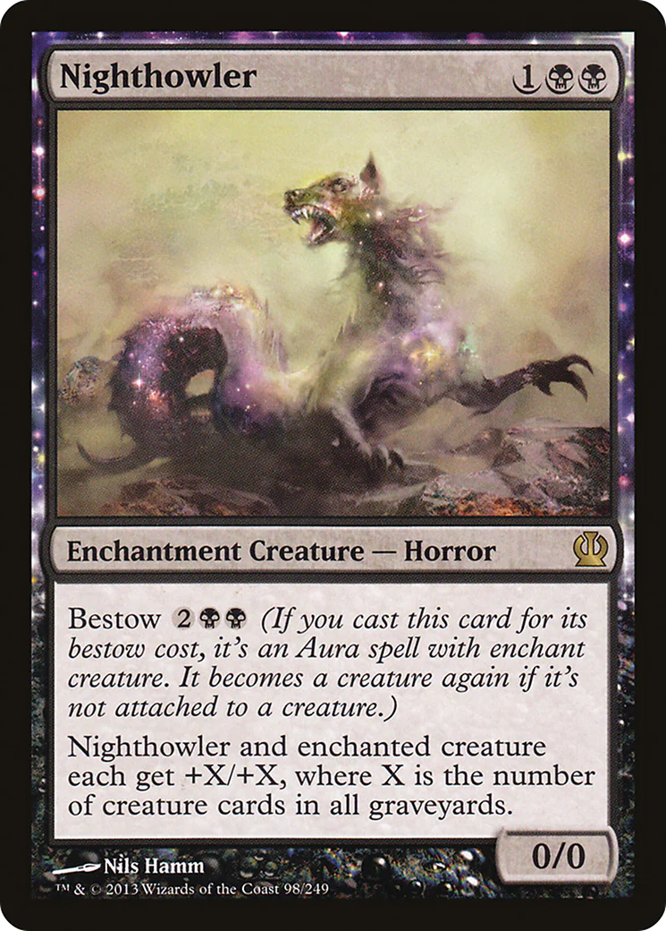 Nighthowler (THS-098) - Theros: (enchantment)