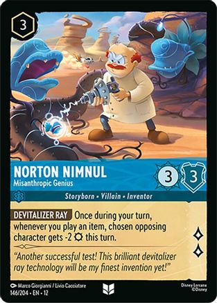Norton Nimnul - Misanthropic Genius (146/204) Wilds Unknown (Non-Foil)