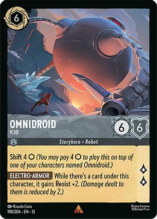 Omnidroid - V.10 (190/204) Wilds Unknown (Cold Foil)