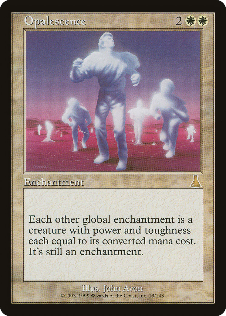 Opalescence (UDS-013) - Urza's Destiny Foil