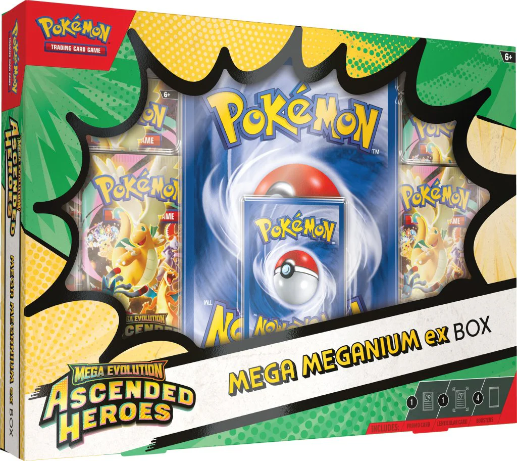 Pokemon TCG: Mega Evolution: Ascended Heroes Mega ex Box *Sealed* - Image 3