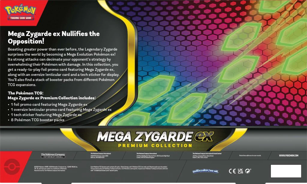 Pokemon TCG: Mega Zygarde ex Premium Collection *Sealed* - Image 3