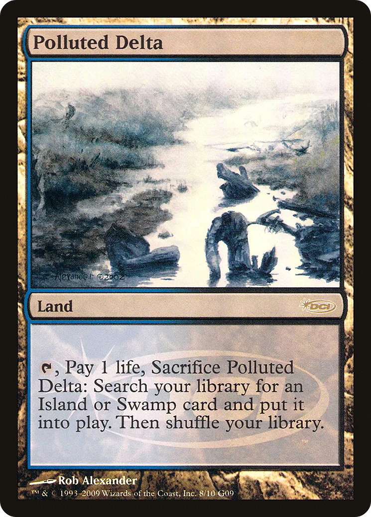 Polluted Delta (JDG-008) - Judge Gift Cards 2009 Foil