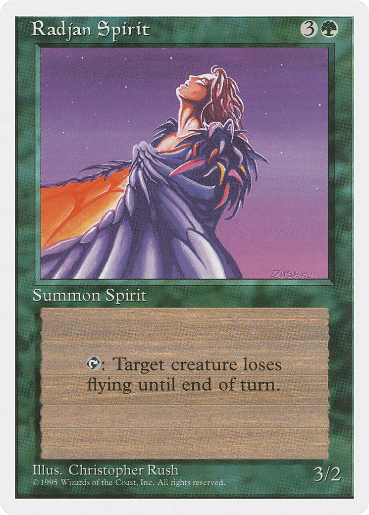 Radjan Spirit (4ED-) - Fourth Edition