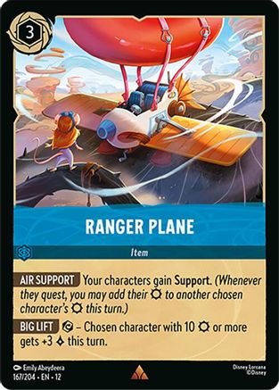 Ranger Plane (167/204) Wilds Unknown (Cold Foil)