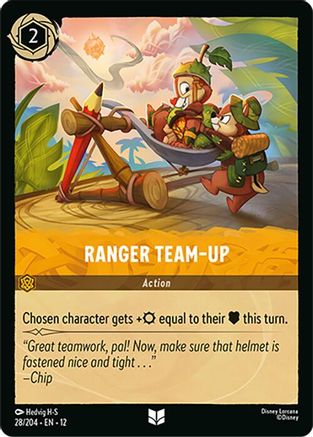 Ranger Team-Up (28/204) Wilds Unknown (Non-Foil)