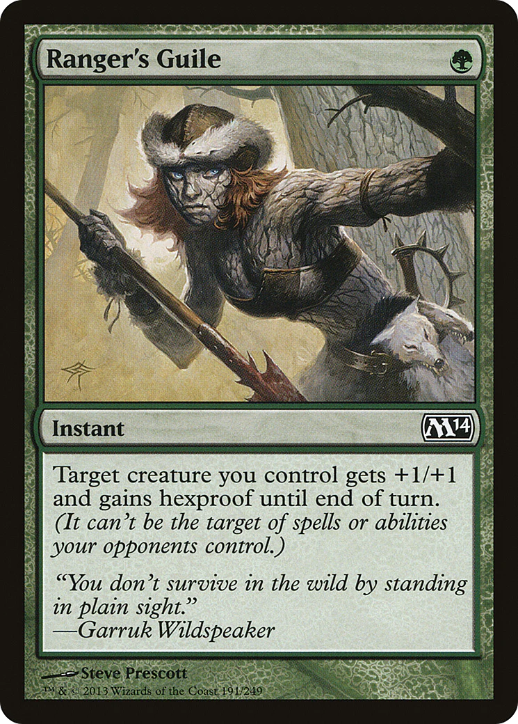 Ranger's Guile (M14-191) - Magic 2014 Foil