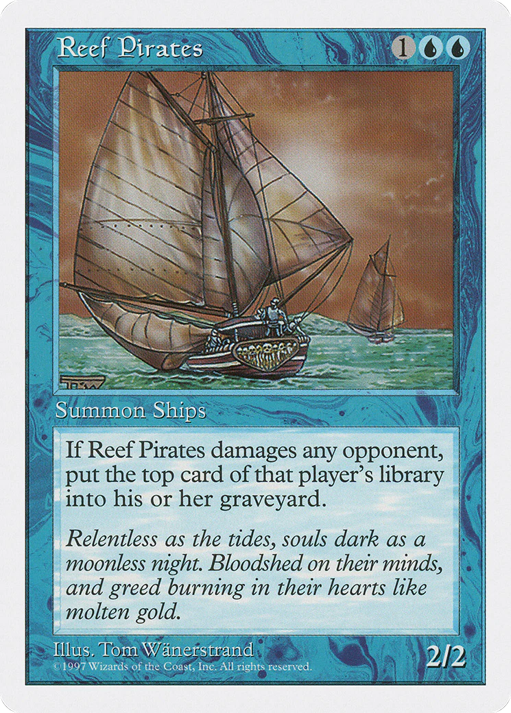 Reef Pirates (5ED-) - Fifth Edition