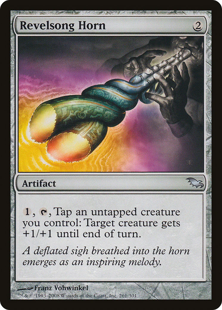 Revelsong Horn (SHM-261) - Shadowmoor Foil