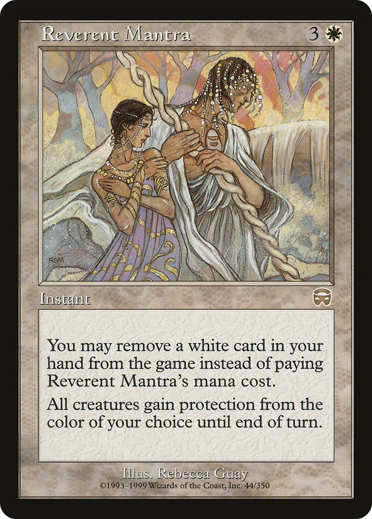 Reverent Mantra (MMQ-044) - Mercadian Masques