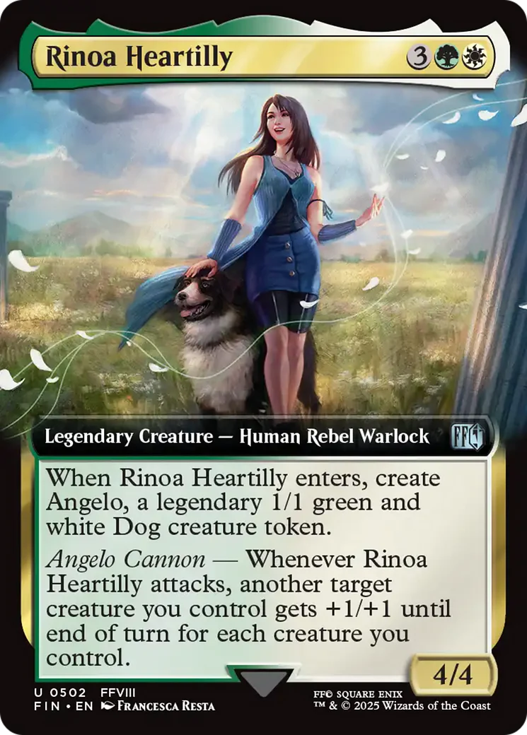 Rinoa Heartilly (FIN-502) - FINAL FANTASY: (Extended Art) Foil