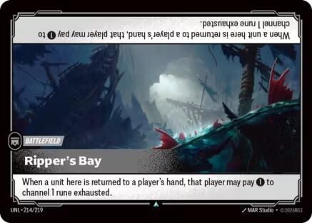 Ripper's Bay (214/219) [Unleashed] Foil