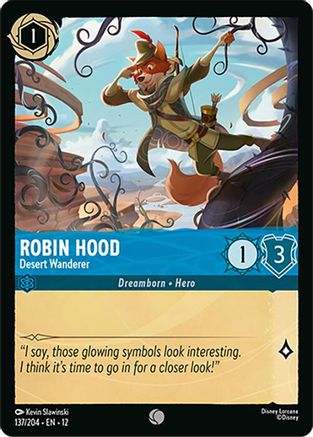 Robin Hood - Desert Wanderer (137/204) Wilds Unknown (Non-Foil)