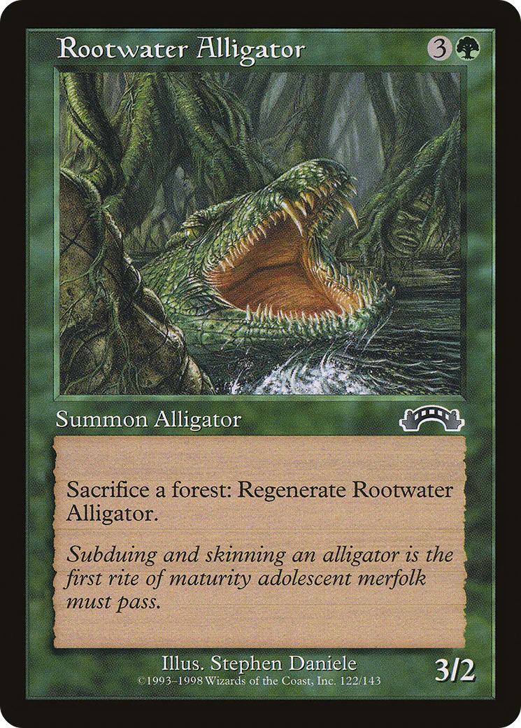Rootwater Alligator (EXO-122) - Exodus