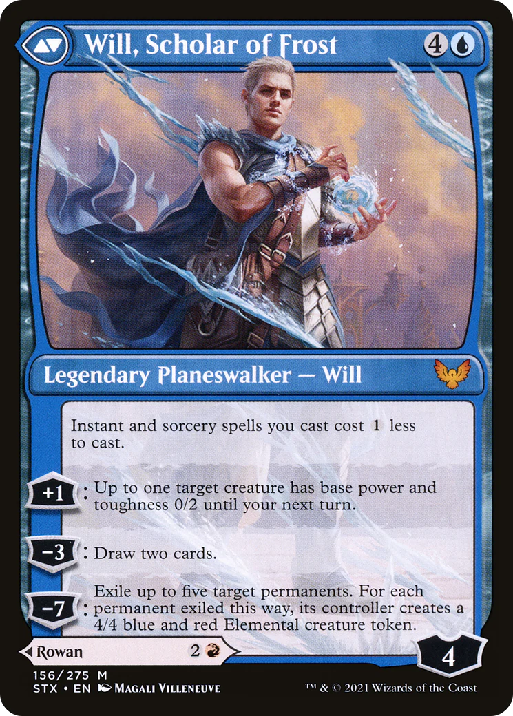 Rowan, Scholar of Sparks (STX-156) - Strixhaven: School of Mages Foil - Image 2