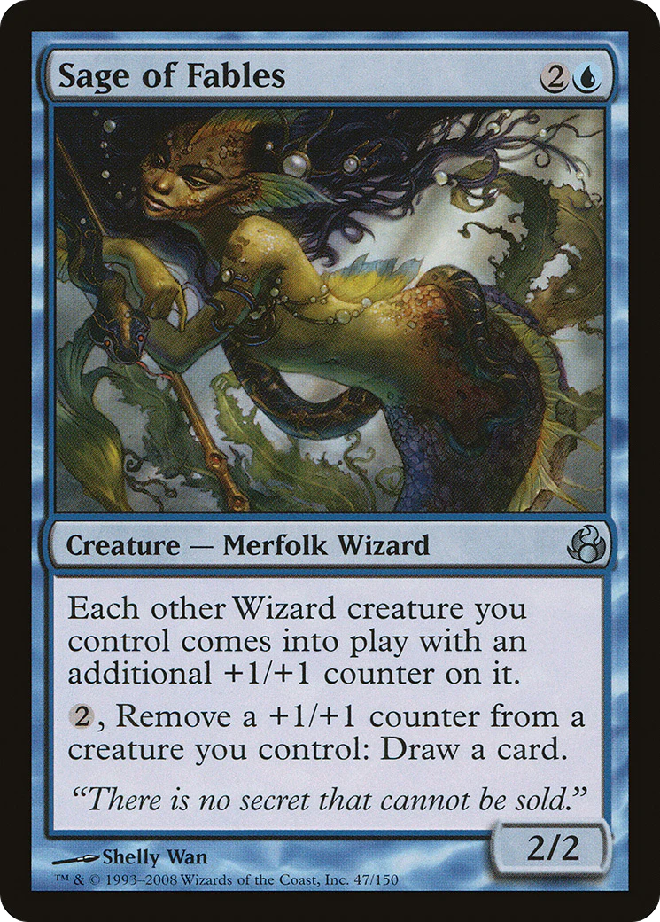 Sage of Fables (MOR-047) - Morningtide Foil