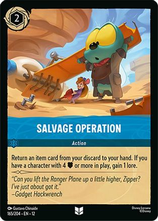 Salvage Operation (165/204) Wilds Unknown (Non-Foil)