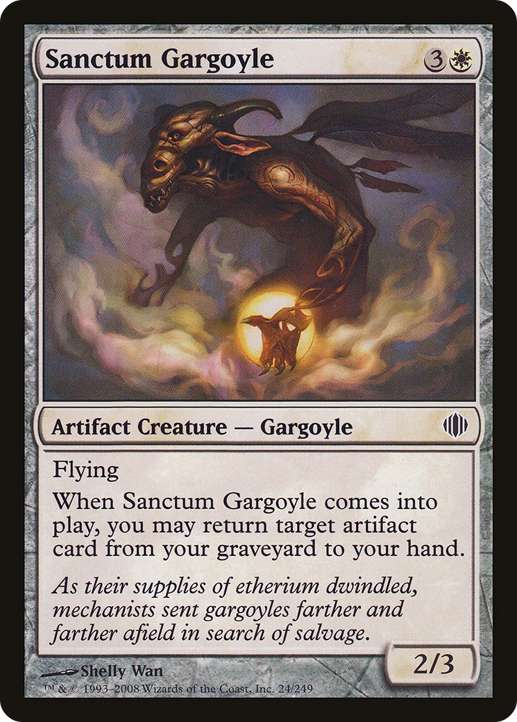 Sanctum Gargoyle (ALA-024) - Shards of Alara Foil