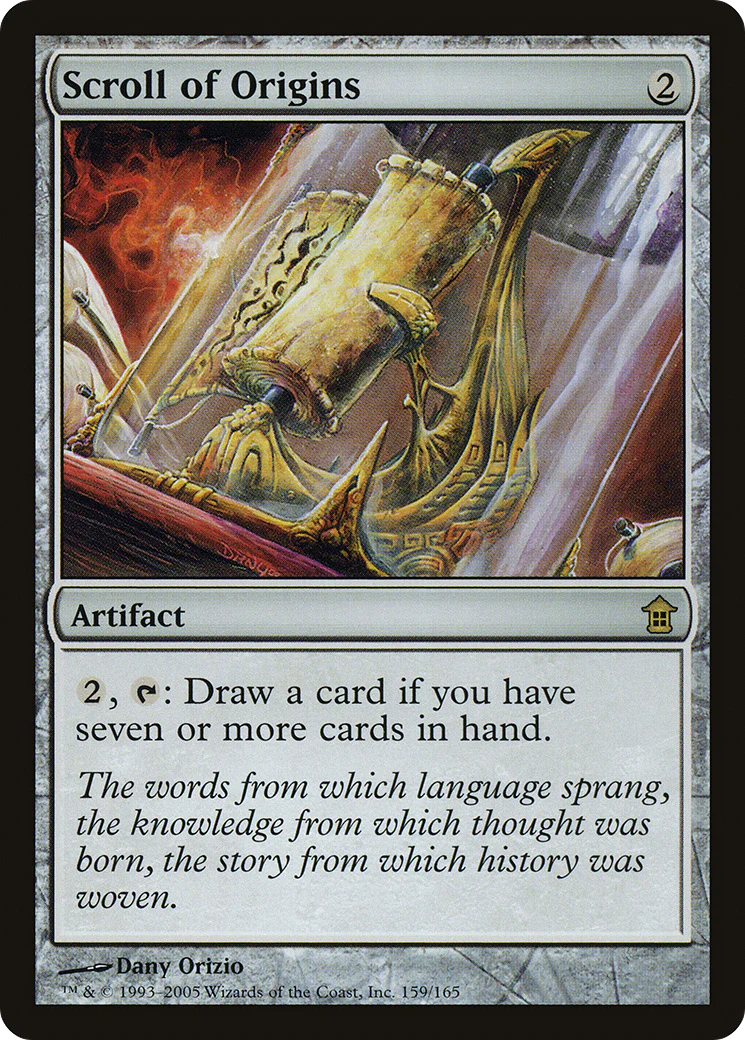 Scroll of Origins (SOK-159) - Saviors of Kamigawa